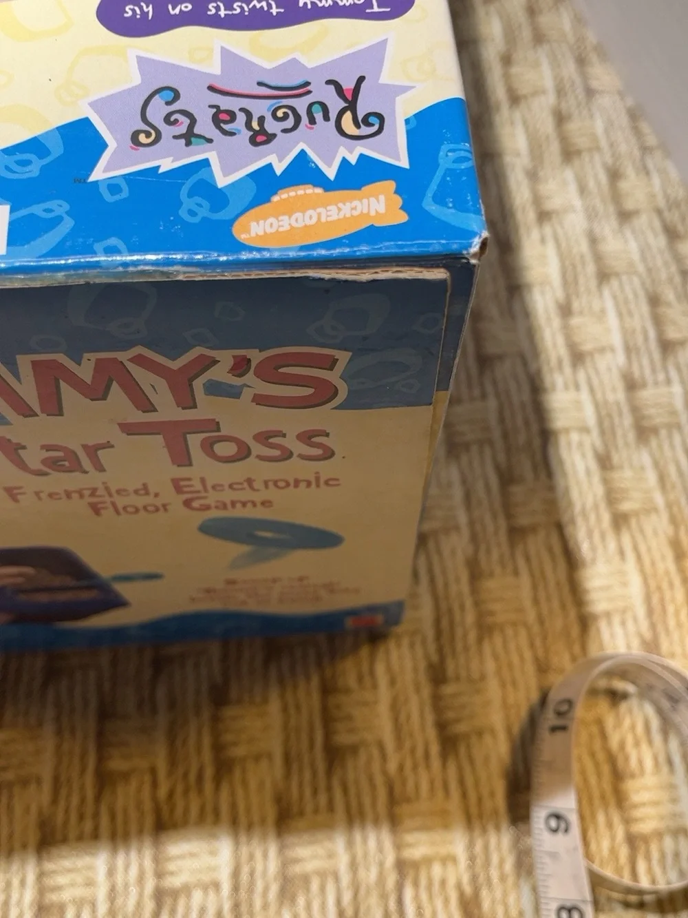 Vintage 1999 Rugrats Tommy’s Reptar Toss Mattel Electronic Floor Game Boxed
